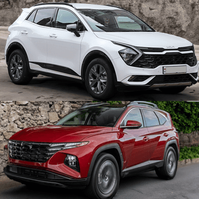 Hyundai Tucson x KIA Sportage