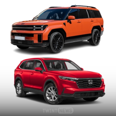 Confronto de Gigantes: Hyundai Santa Fe 2024 ou Honda CR-V 2024?