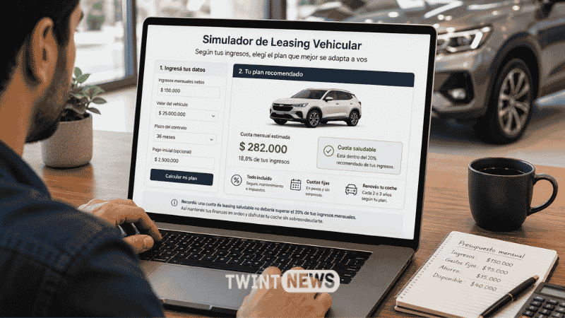 Leasing vehicular según tus ingresos para entender cómo estrenar coche sin sobreendeudarte