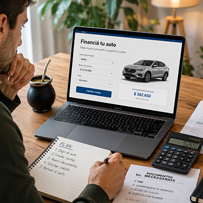 cómo sacar un auto en cuotas